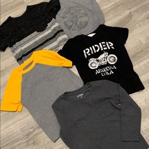 8 Piece Toddler Boy Shirt Bundle